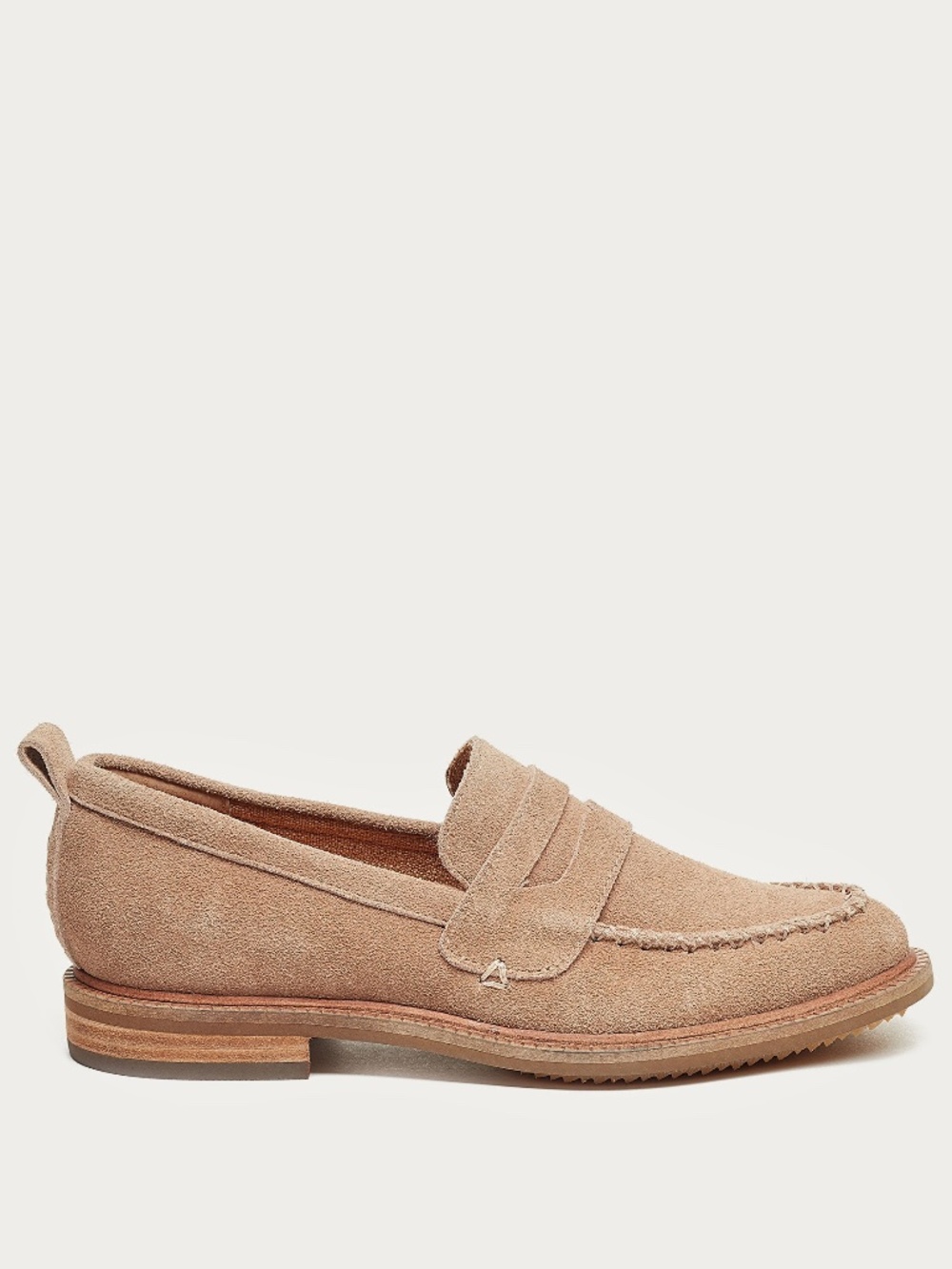 Kelsi. Dagger Women's Lens Almond Suede Loafers LIKE NEW Size 8.5